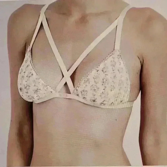 DAYDREAM NATION BEVERLY BRA- FLORAL TAN  SZ M STYLE# DNW005216 - Picture 3 of 8